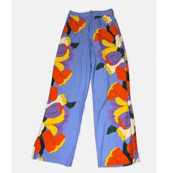 Gorman x Agathe Singer Flower Power Wide Leg Pant size XS - Picture 1 of 10